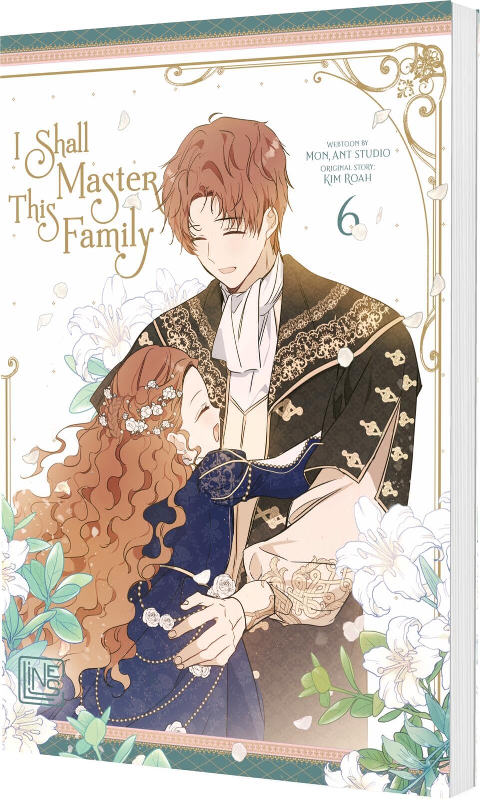 jaquette album I Shall Master This Family 6: Romance-Manhwa über eine wiedergeborene Adlige im Kampf um ihre Familiendynastie - limitierte Auflage mit Photocard