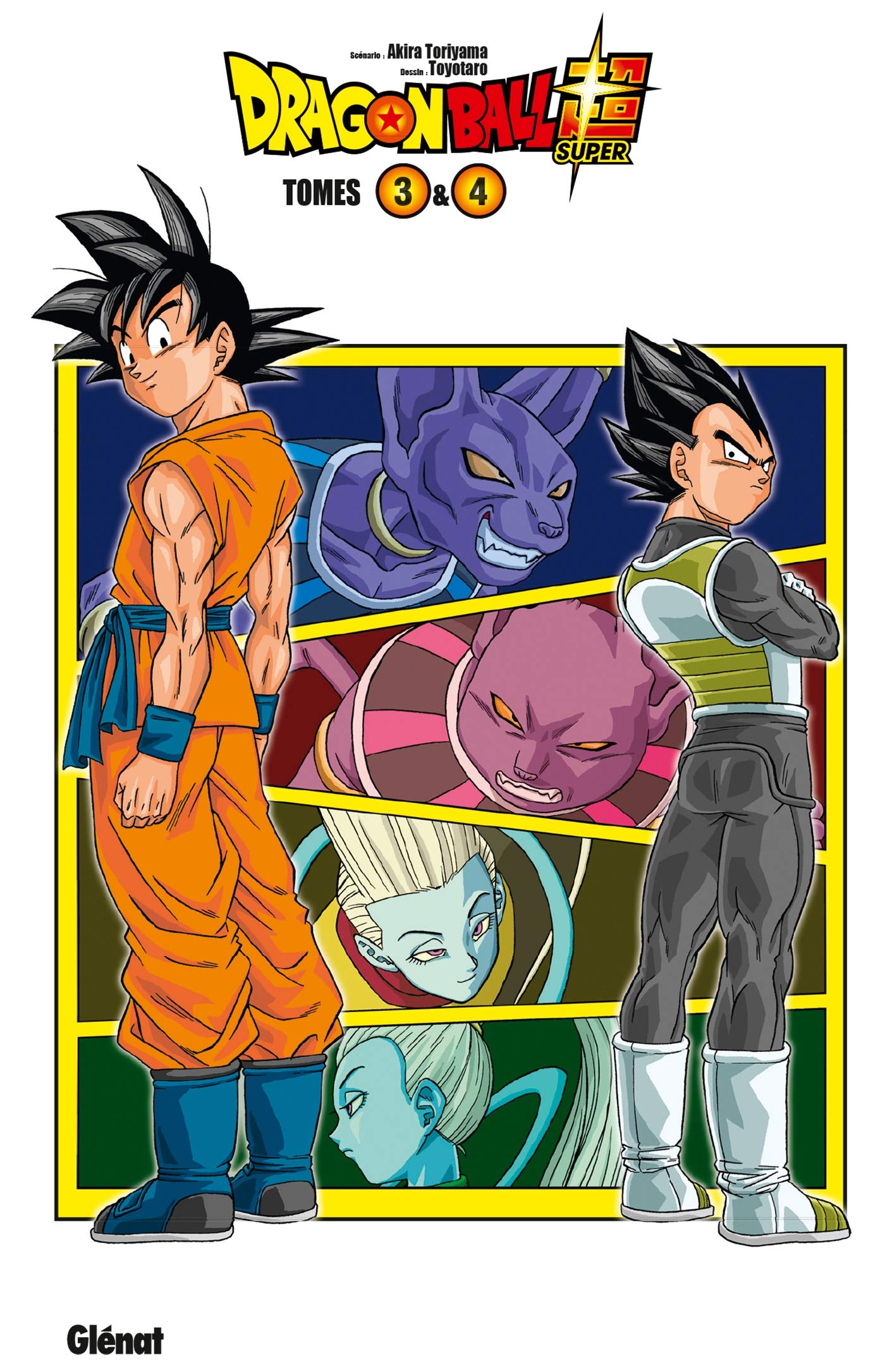 jaquette album Dragon Ball Super - Coffret tome 3-4
