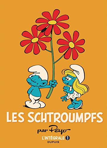 jaquette album Les Schtroumpfs L'intégrale Tome 1 - 1958-1966
