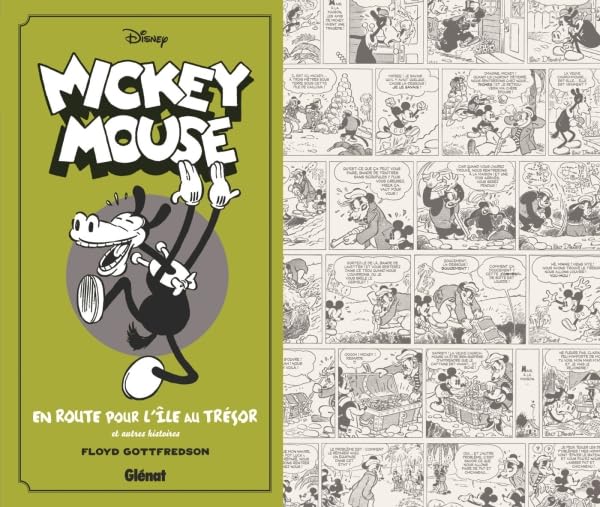 jaquette album Mickey Mouse Tome 2 - En Route Pour L'île Au Trésor Et Autres Histoires