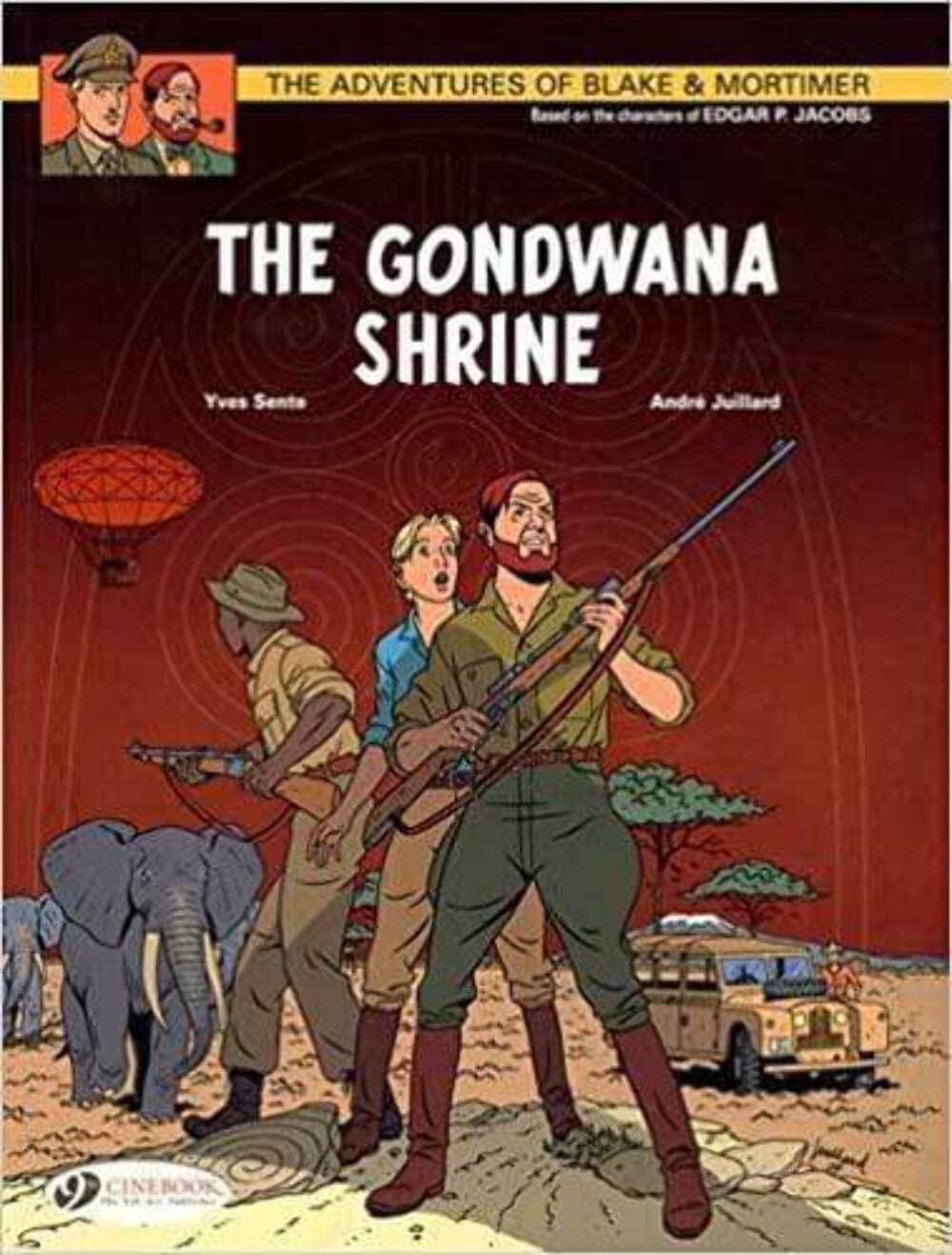 jaquette album Blake & Mortimer - tome 11 The Gondwana Shrine (11)
