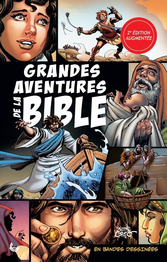 jaquette album Grandes aventures de la Bible - 2e édition augmentée