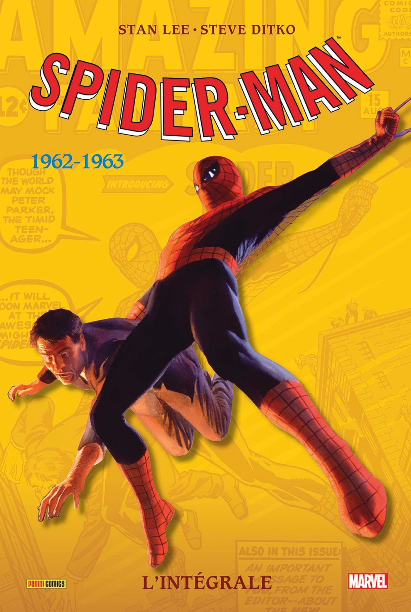 jaquette album Amazing Spider-Man: L'intégrale 1962-1963 (T01 Nouvelle édition)