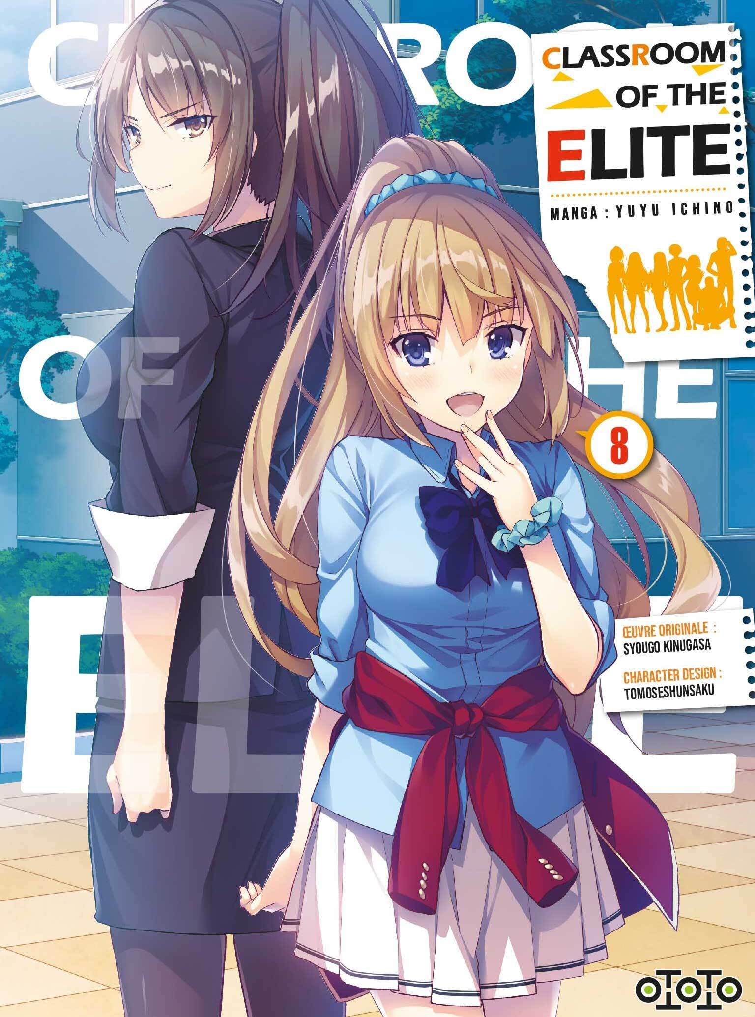jaquette album Classroom of the Elite - Tome 08
