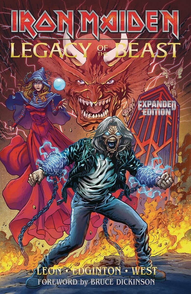 jaquette album Iron Maiden Legacy of the Beast Expanded Edition Volume 1