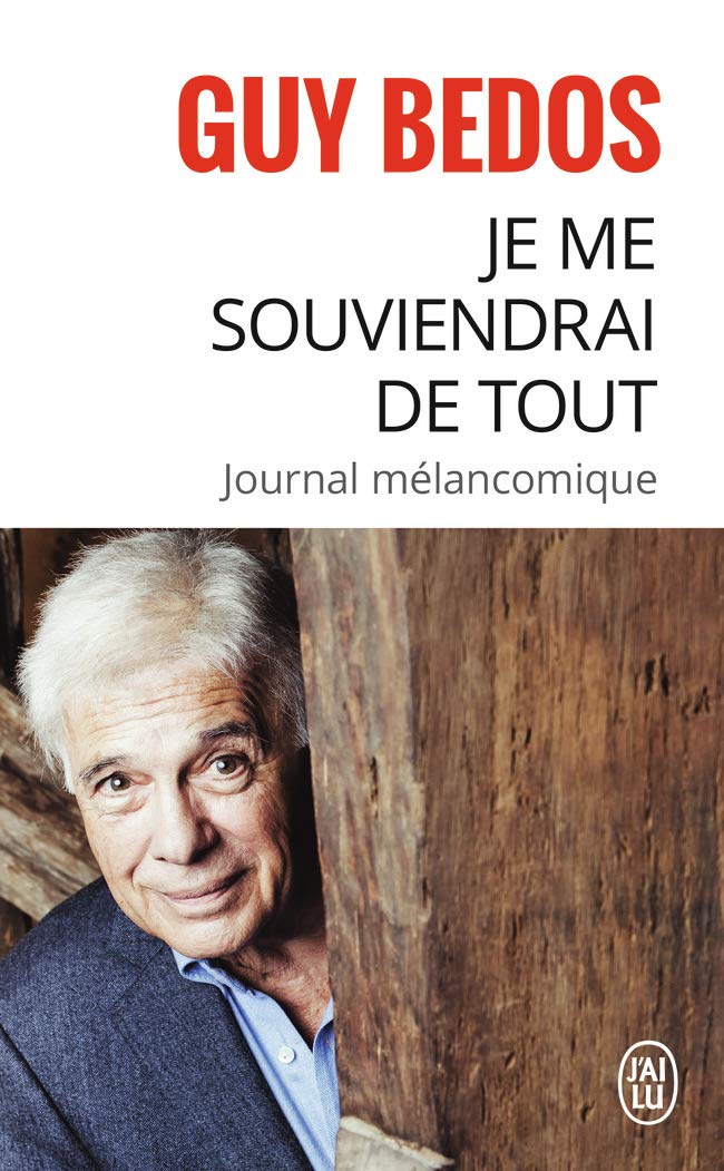 jaquette album Je me souviendrai de tout: Journal mélancolique