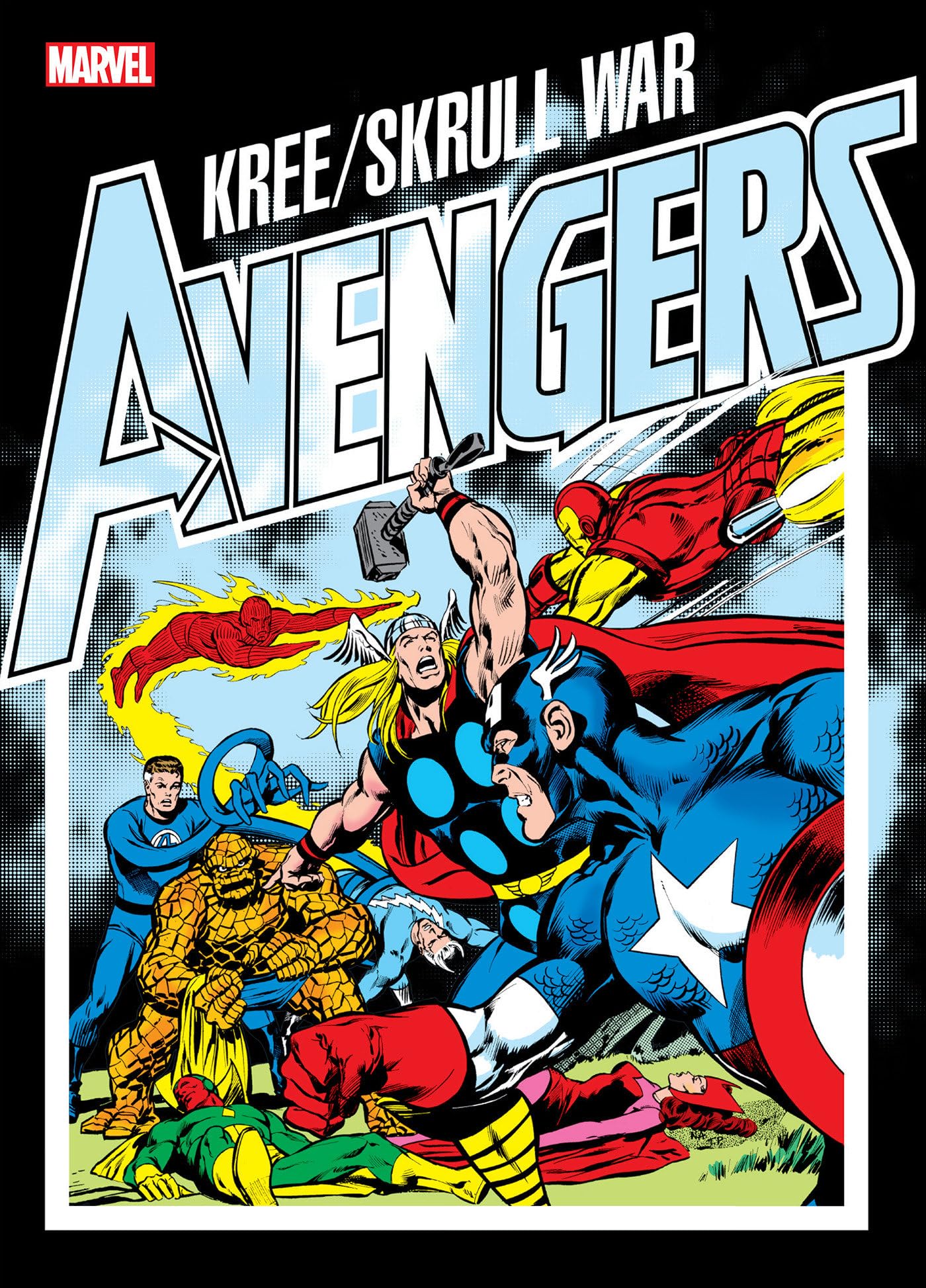 jaquette album Avengers: Kree/Skrull War Gallery Edition