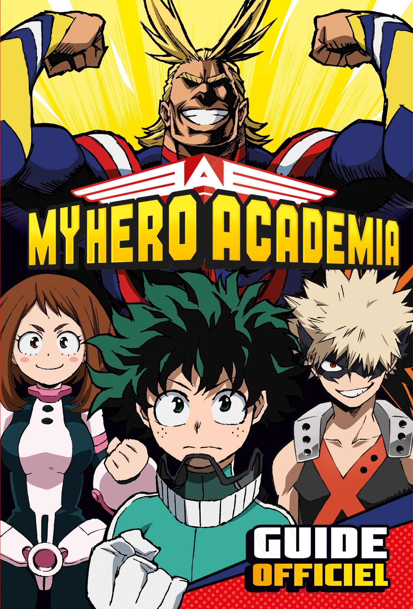jaquette album My Hero Academia - Guide Officiel