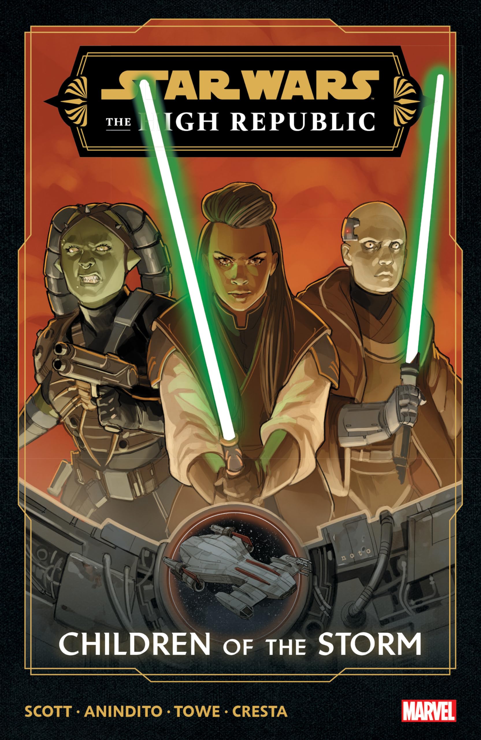 jaquette album STAR WARS: THE HIGH REPUBLIC PHASE III VOL. 1 - CHILDREN OF THE STORM