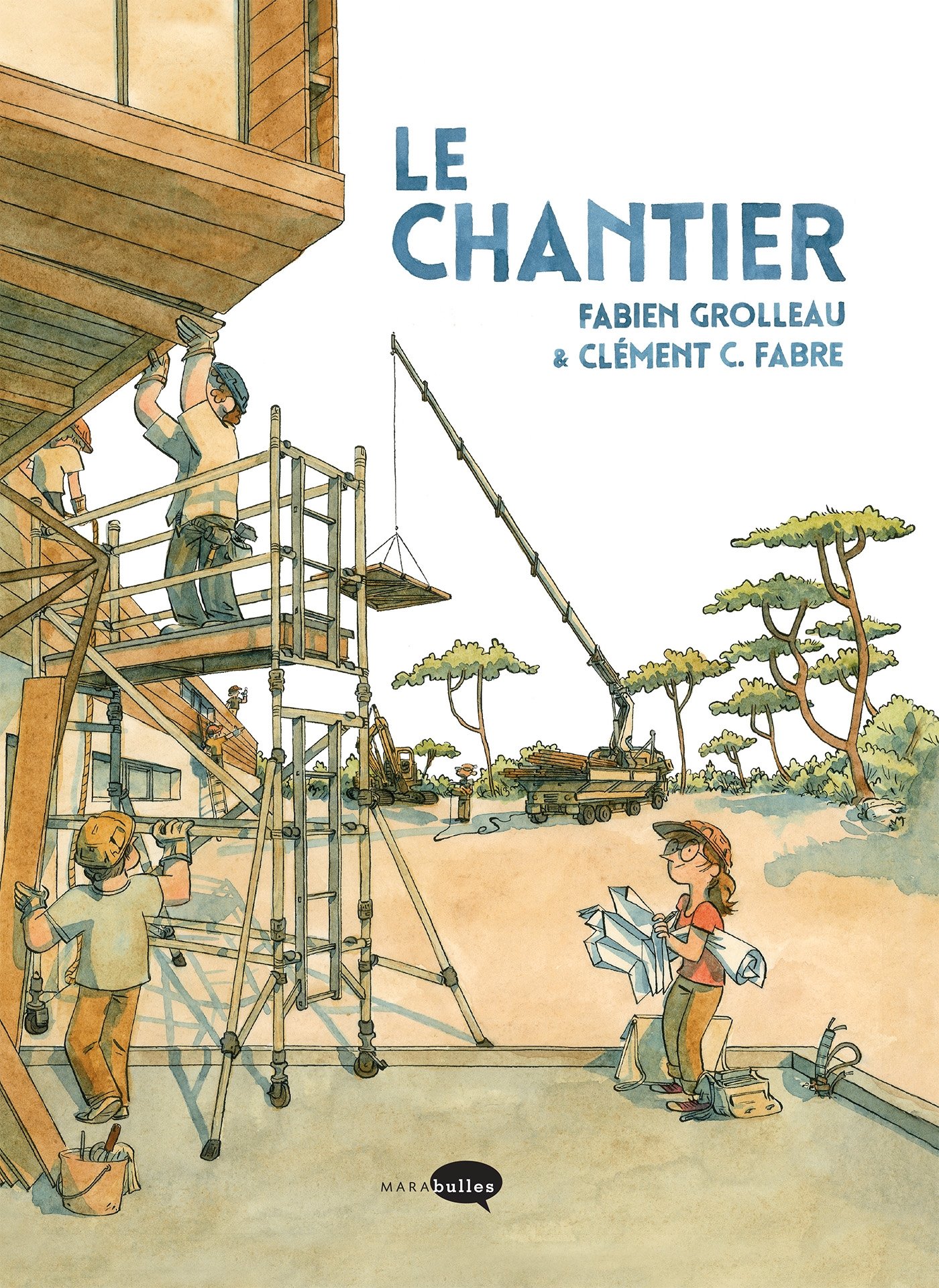 jaquette album Le chantier