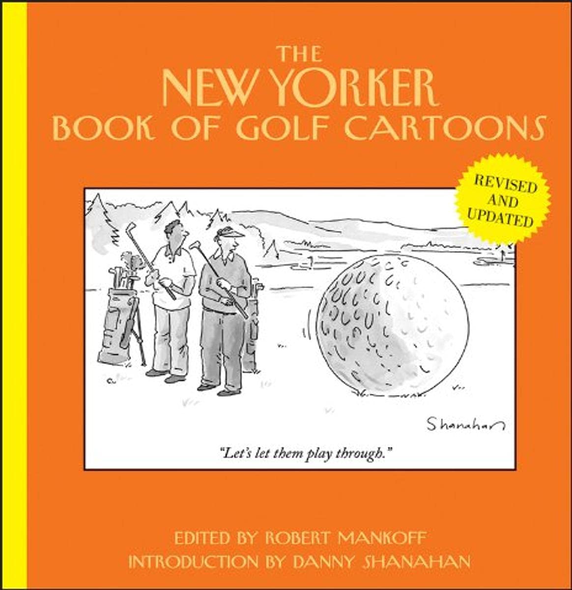 jaquette livre The New Yorker Book of Golf Cartoons