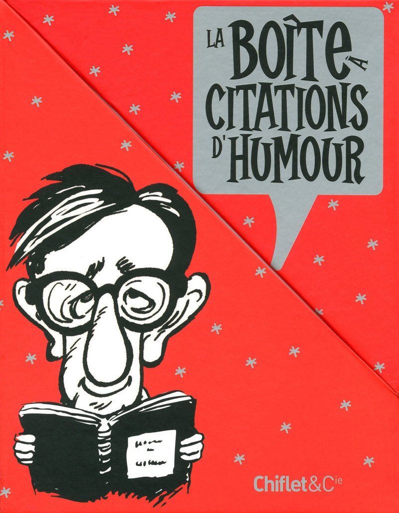 jaquette album COFFRET LA BOITE A CITATIONS D'HUMOUR
