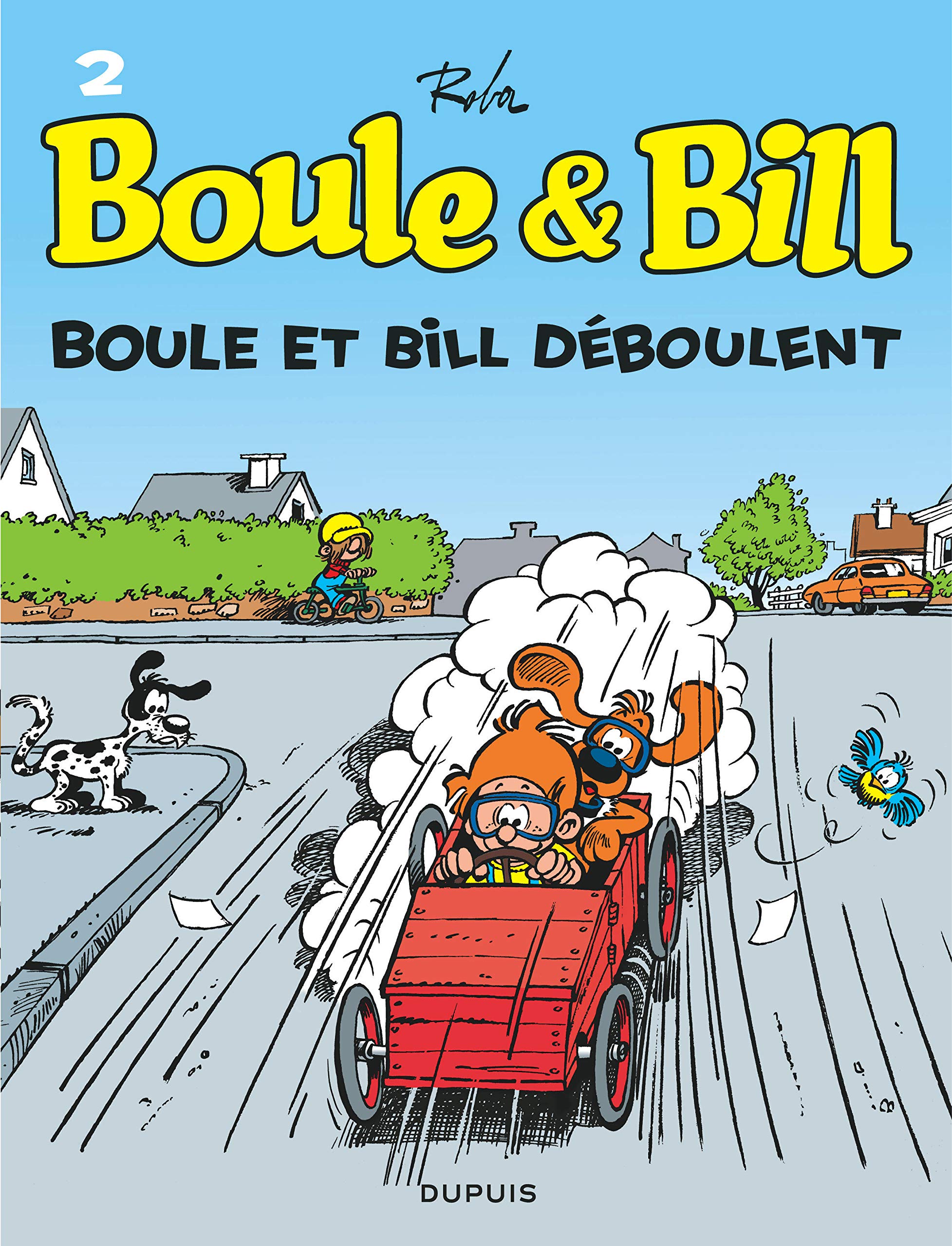 jaquette album Boule et Bill, T2: Boule et Bill dboulent
