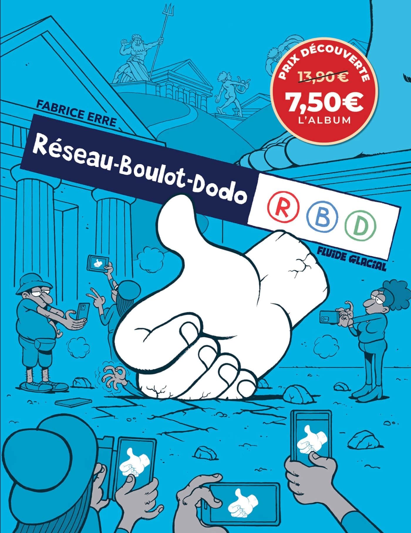 jaquette album Réseau boulot dodo - tome 01 - prix découverte