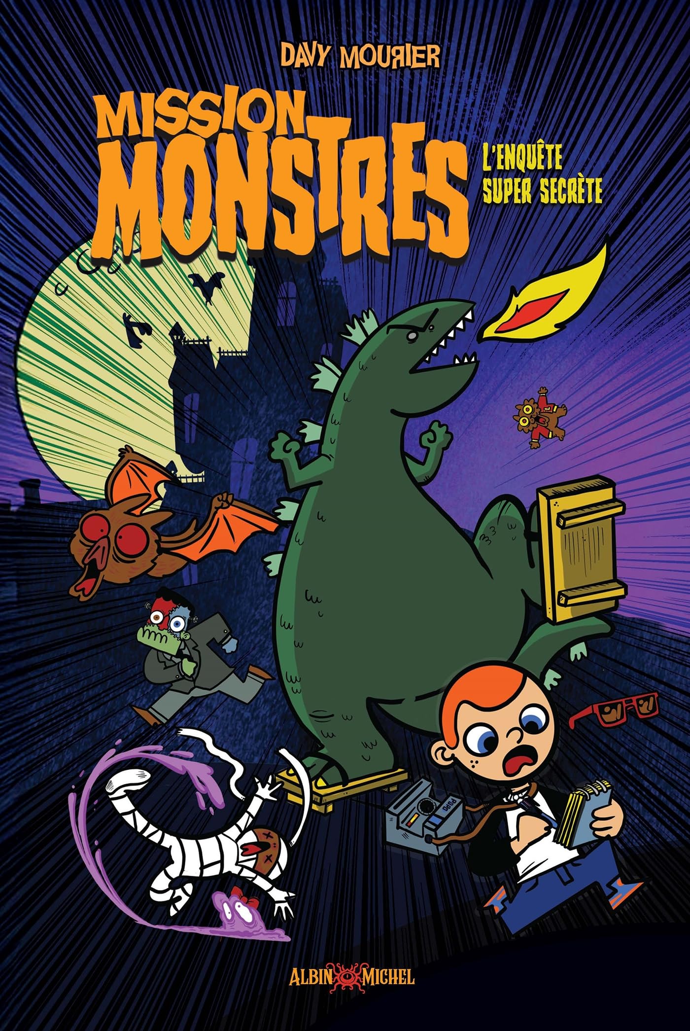 jaquette album Mission monstres - L'Enquête super secrète