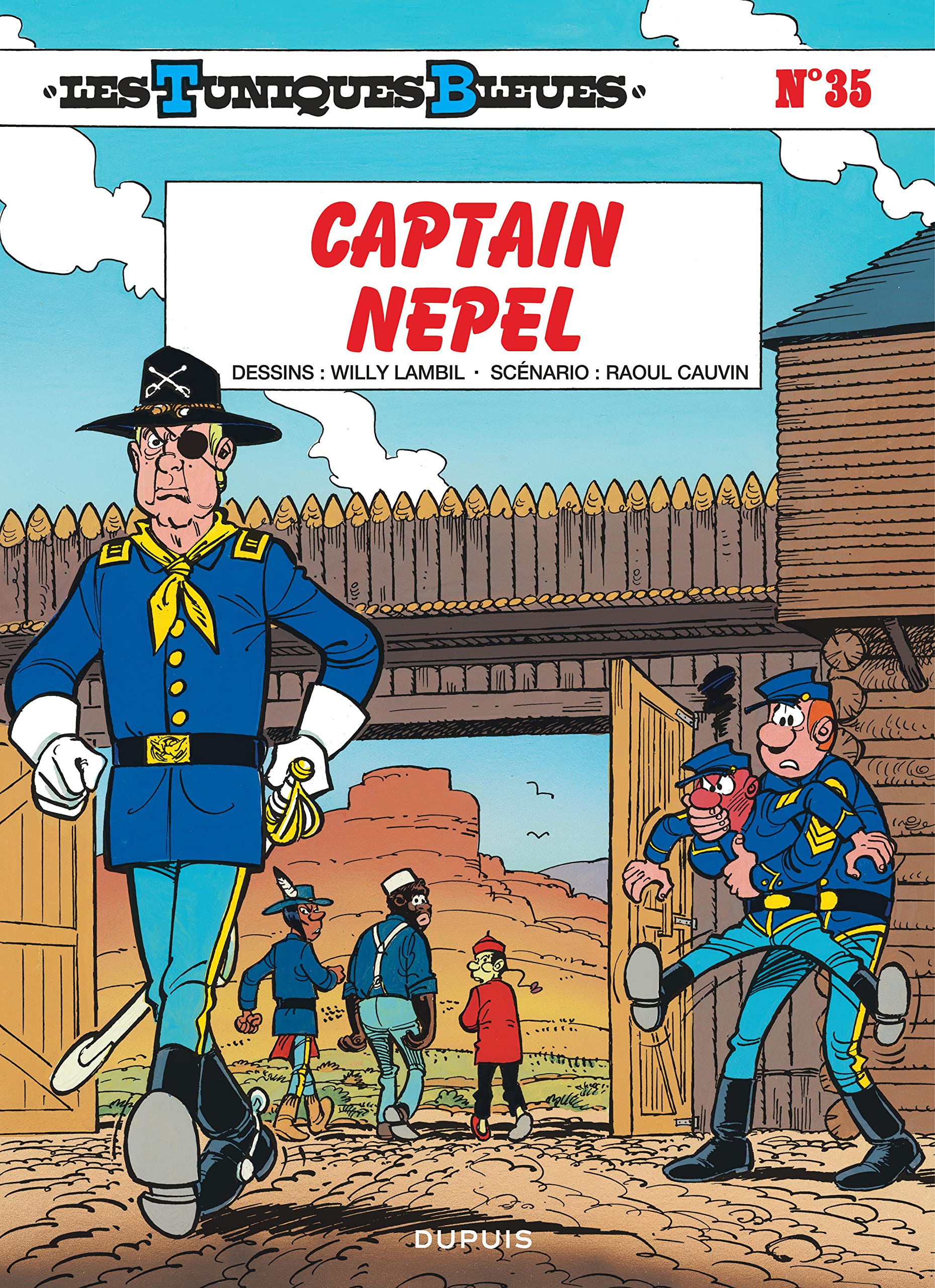 jaquette album Les Tuniques bleues, tome 35 : Captain Nepel