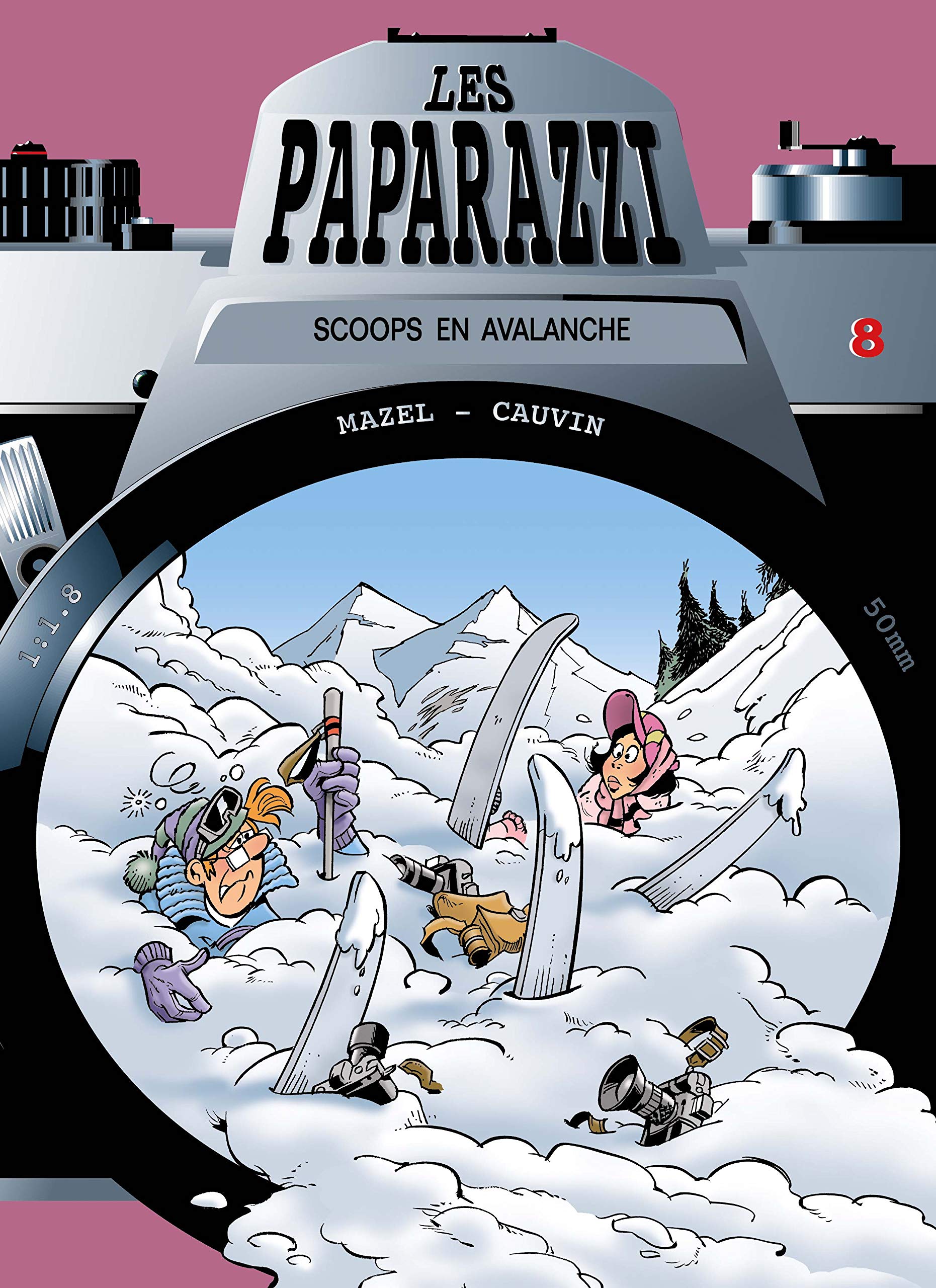 jaquette album Les Paparazzi, tome 8