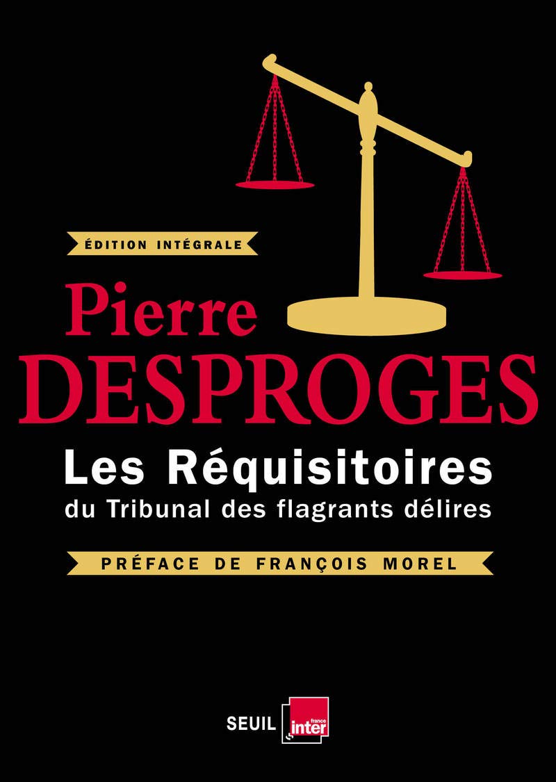 jaquette album Les Réquisitoires du Tribunal des flagrants délires