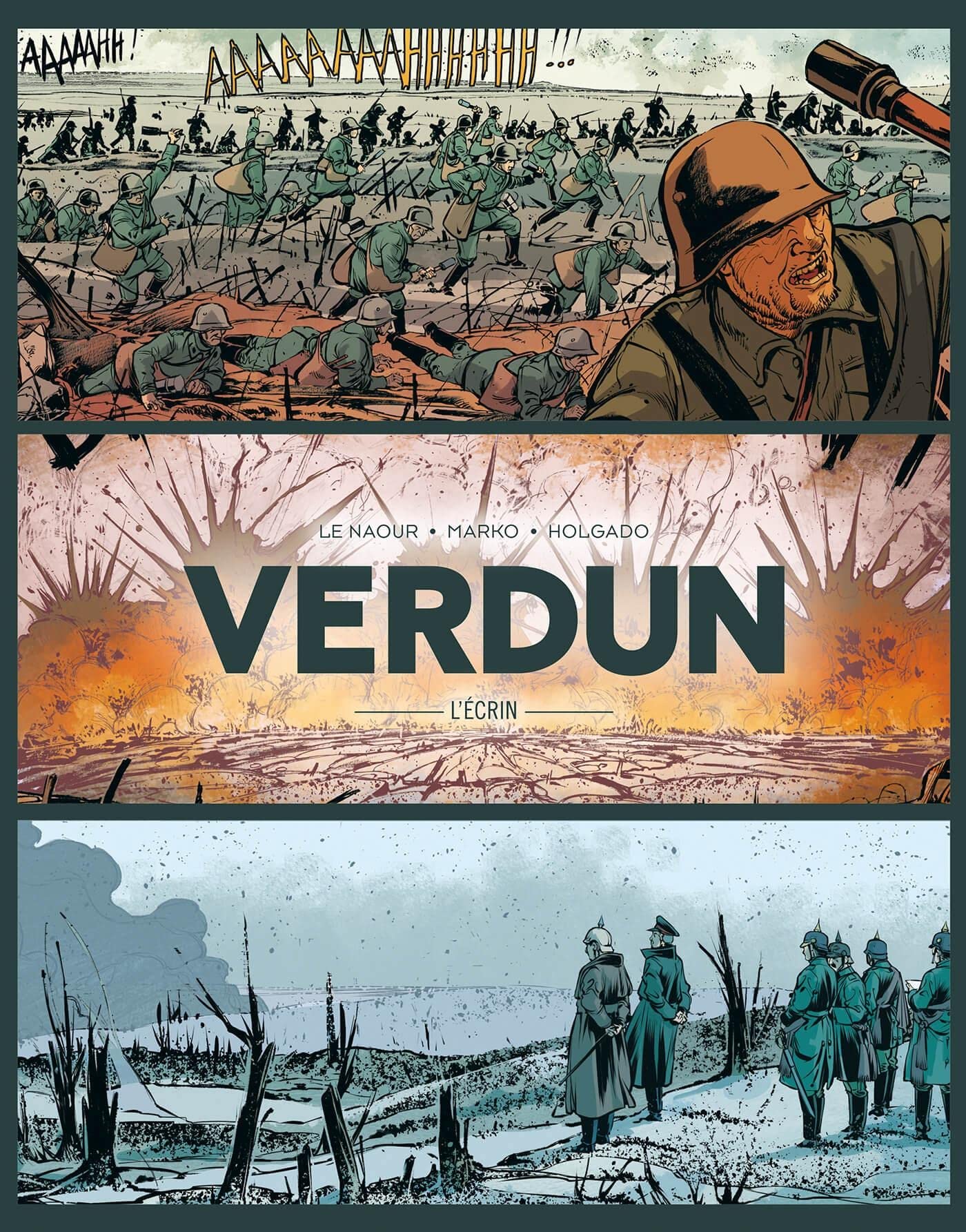 jaquette album Verdun - écrin vol. 01 à 03
