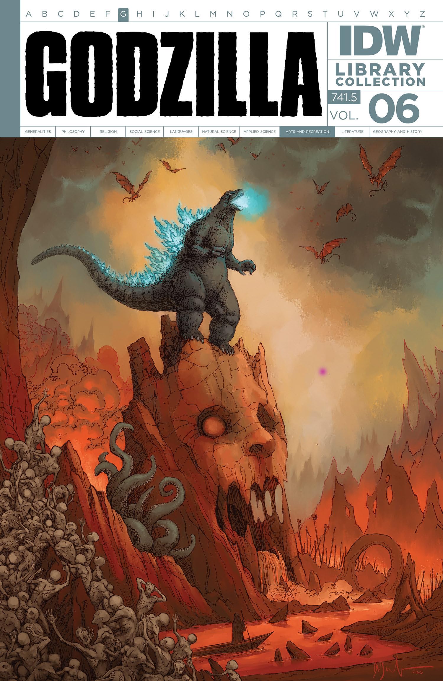 jaquette album Godzilla Library Collection, Vol. 6