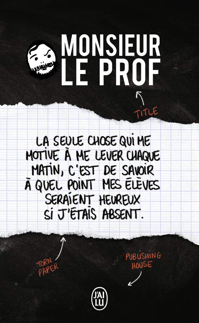 jaquette album Monsieur le Prof