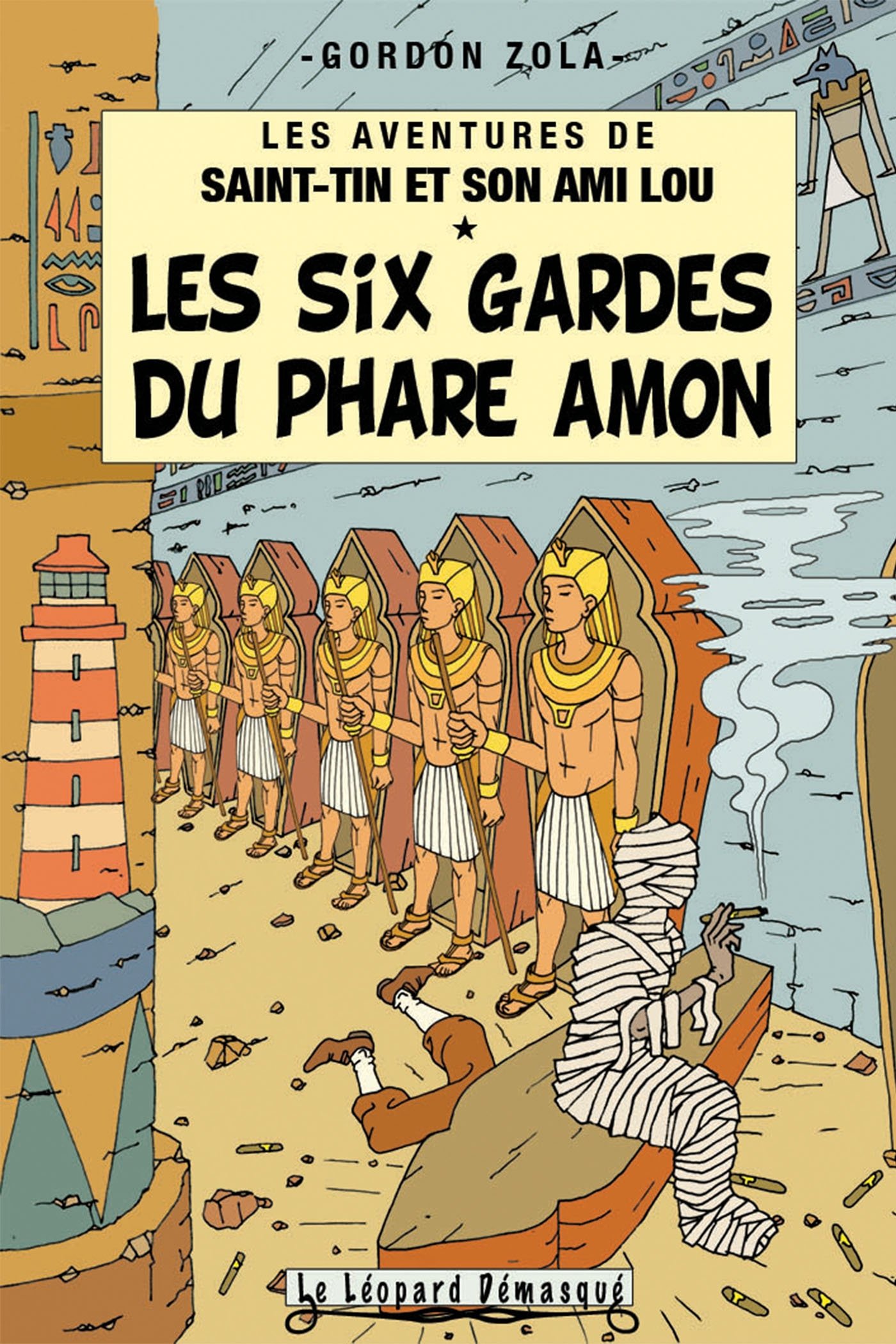 jaquette album Les six gardes du phare Amon