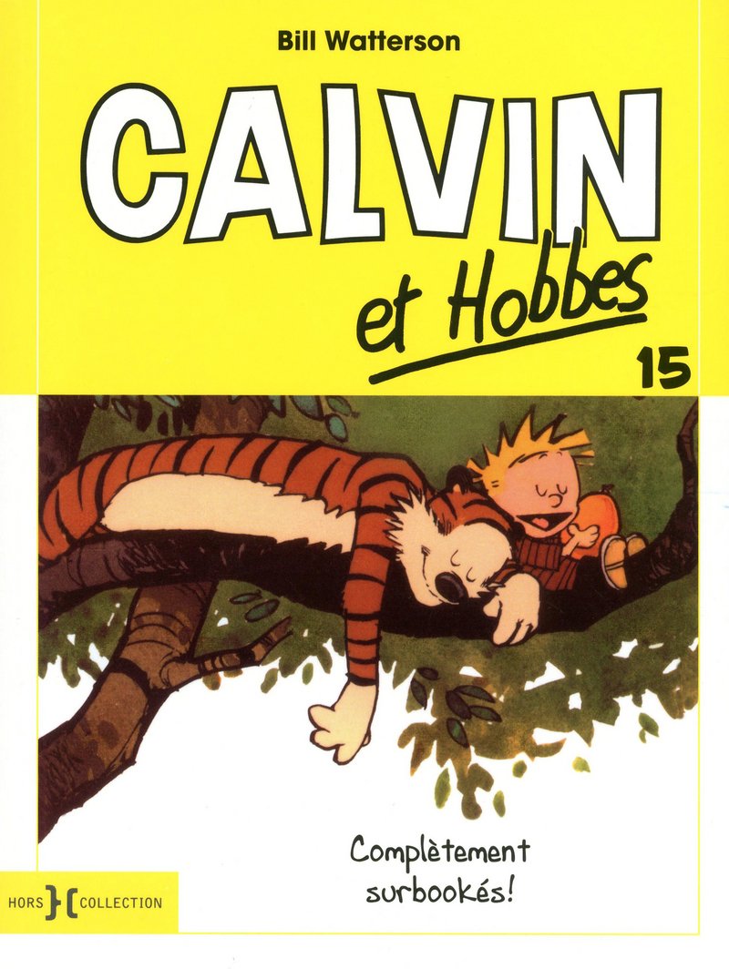 jaquette album Calvin et Hobbes - T15 petit format (15)
