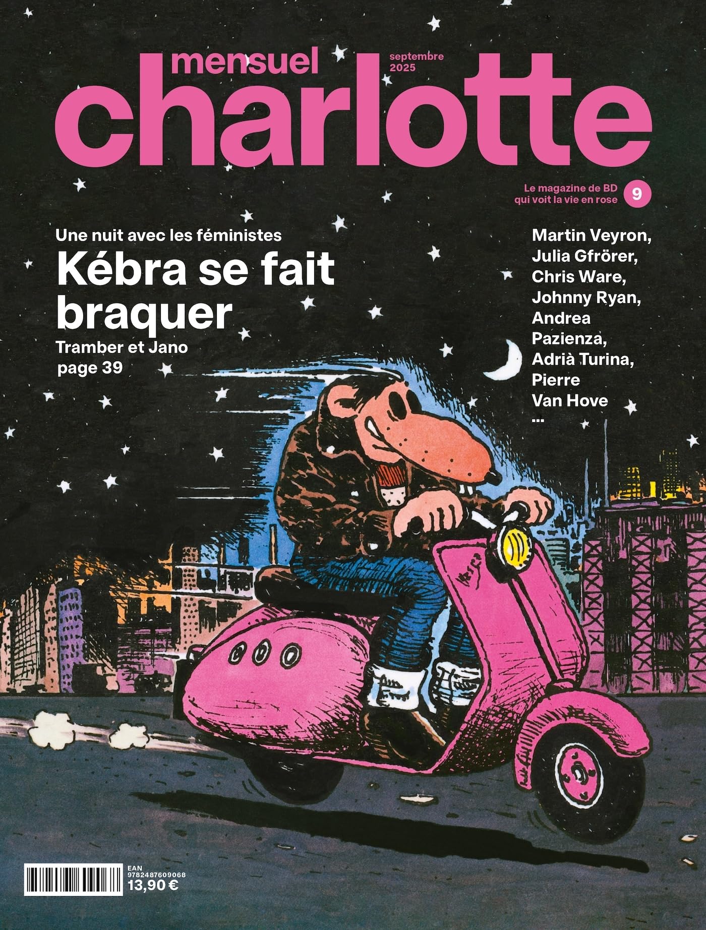 jaquette album Charlotte mensuel #9