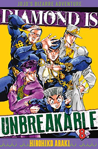 jaquette album Jojo's bizarre adventure - Saison 4 - Diamond is Unbreakable - Tome 8