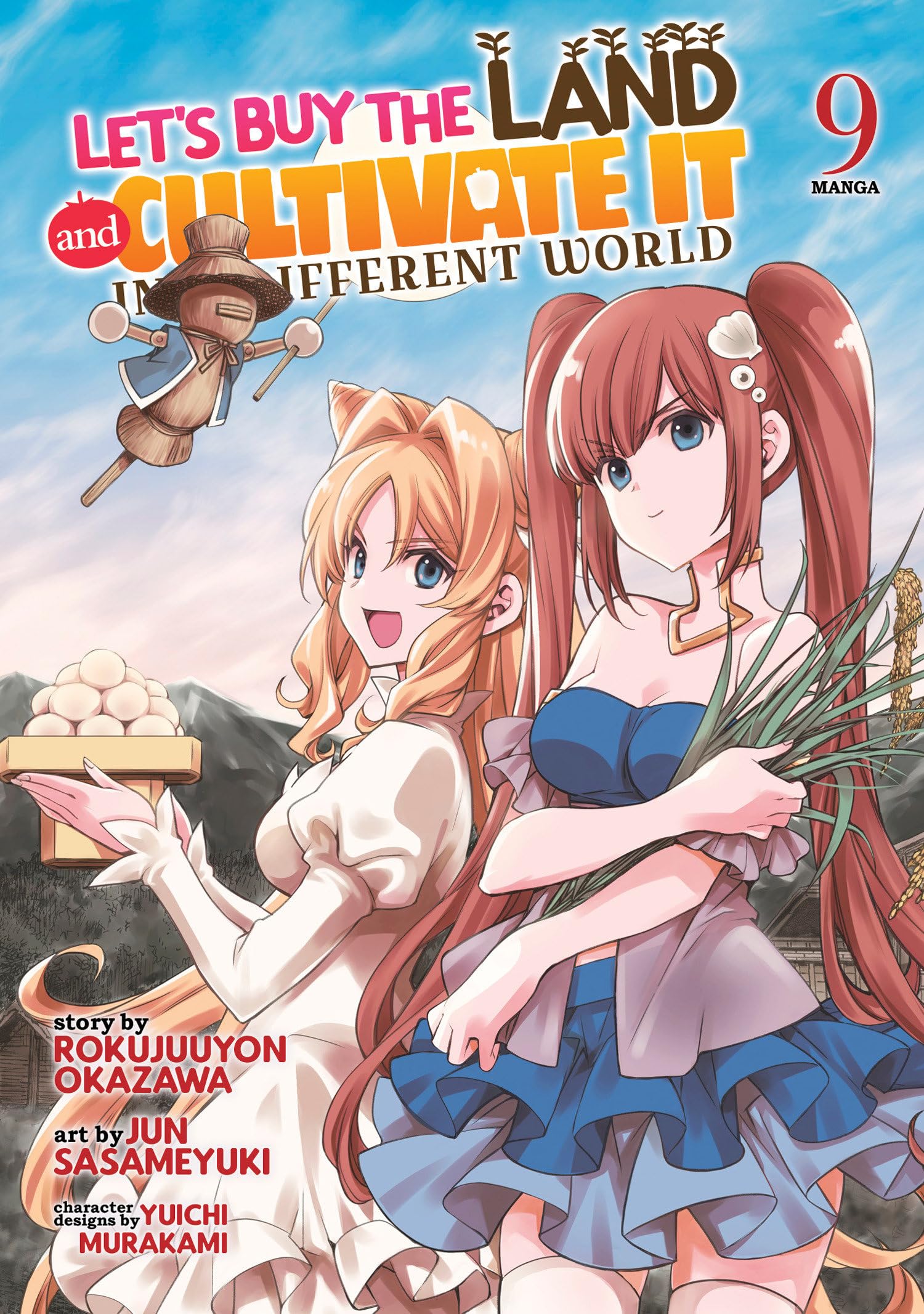 jaquette album Let's Buy the Land and Cultivate It in a Different World (Manga) Vol. 9