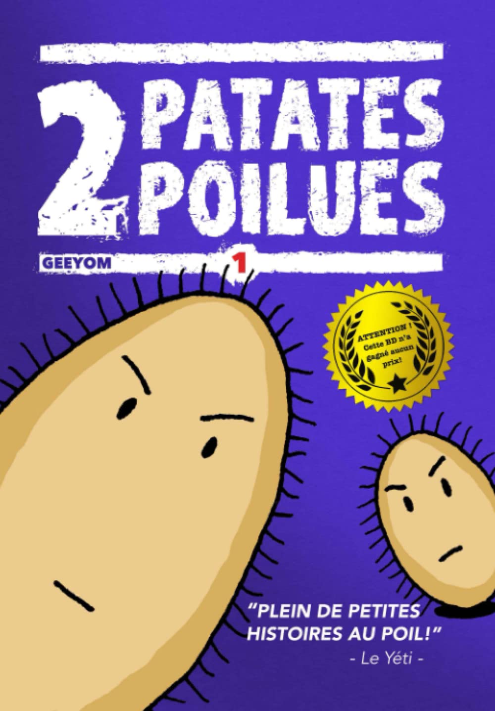 jaquette livre 2 Patates Poilues: Tome 1