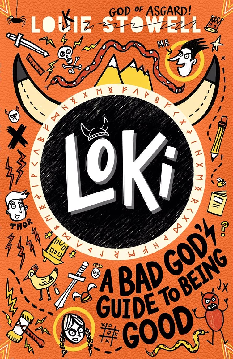 jaquette album Loki: A Bad God's Guide to Being Good: Trickster Norse god turned school kid - the bestselling first book in the hilarious comics-style diary series for 7-11-year-olds