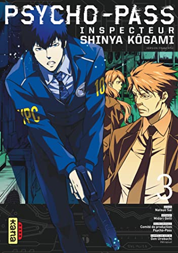 jaquette album Psycho-pass Inspecteur Shinya Kogami - Tome 3