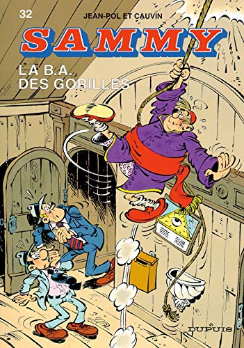 jaquette album Sammy Tome 32 - La B.A. Des Gorilles