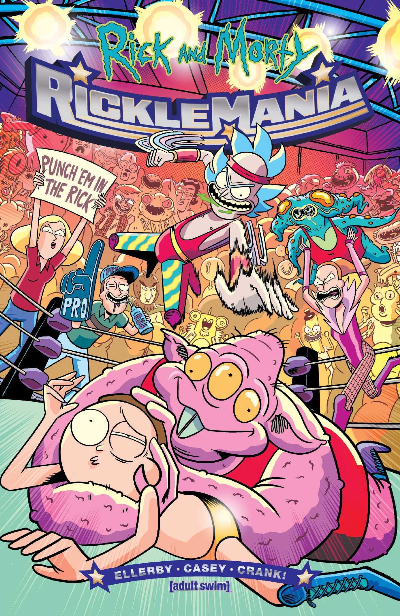 jaquette album Rick and Morty Ricklemania