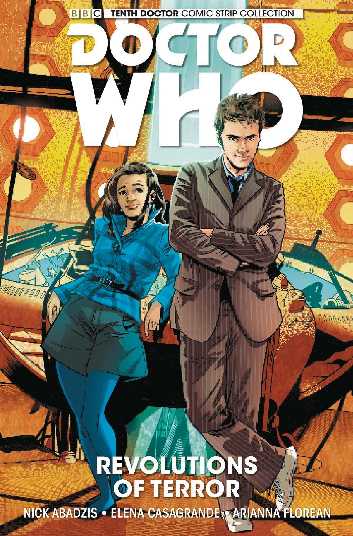 jaquette album Doctor Who, The Tenth Doctor: Revolutions of Terror