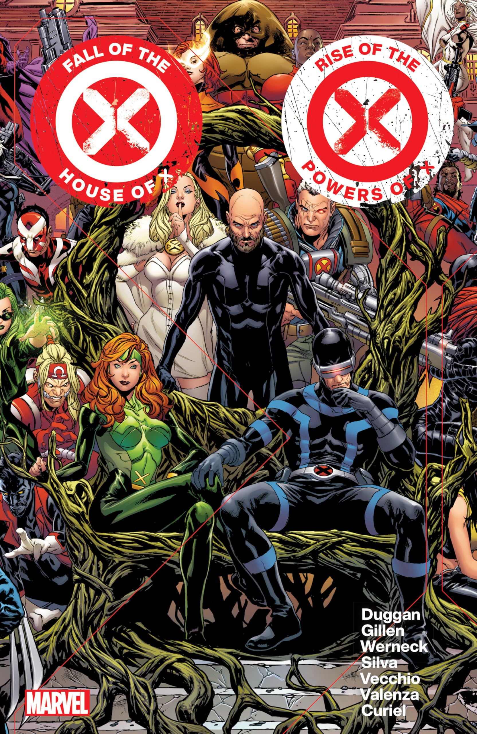 jaquette album FALL OF THE HOUSE OF X/RISE OF THE POWERS OF X