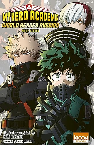 jaquette livre My Hero Academia - World Heroes Mission
