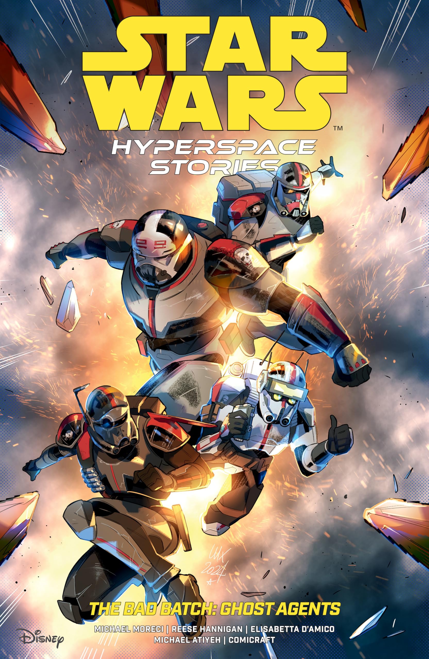 jaquette album Star Wars Hyperspace Stories: The Bad Batch--ghost Agents