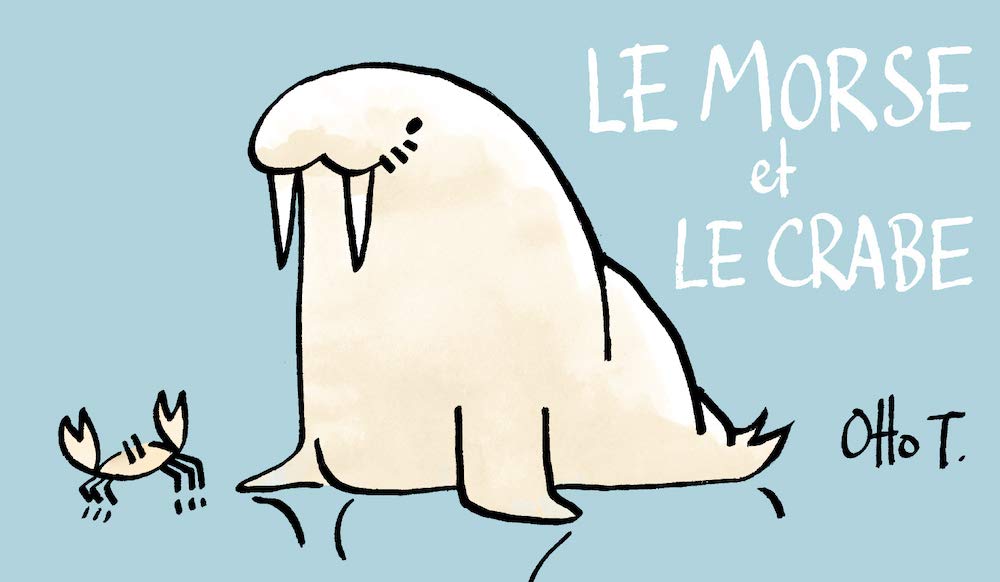 jaquette album Le morse et le crabe