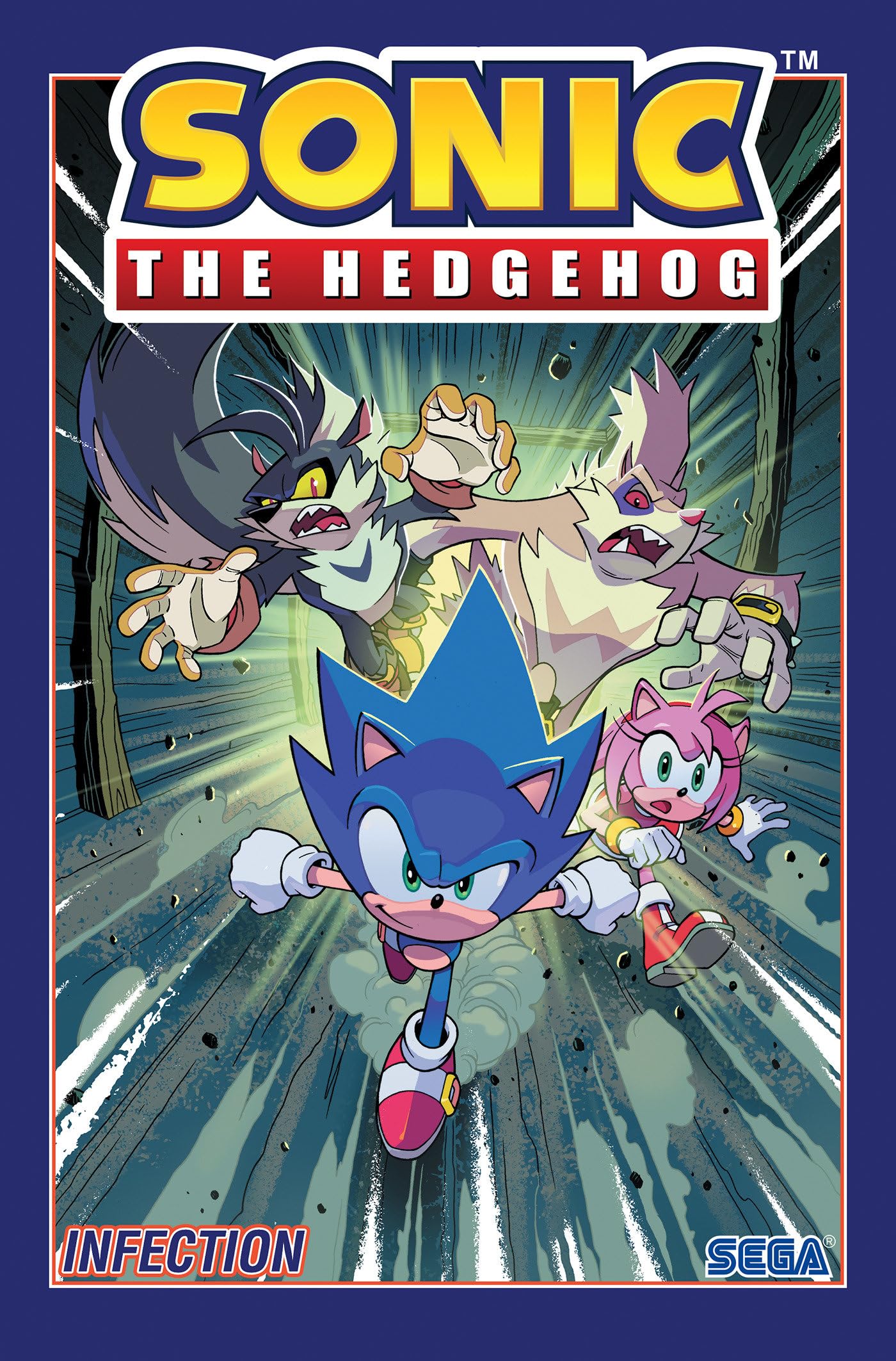 jaquette album Sonic the Hedgehog, Vol. 4: Infection