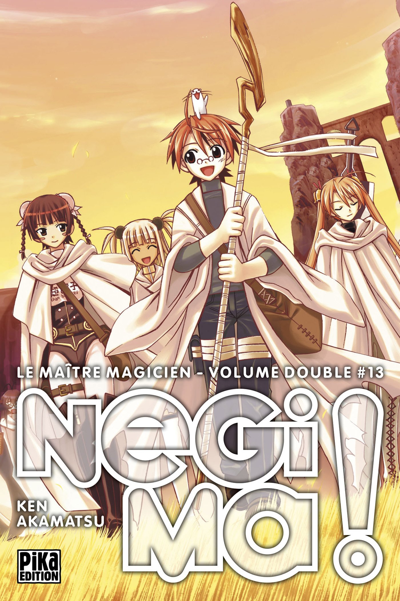 jaquette album Negima ! Le Maître Magicien T25 & T26