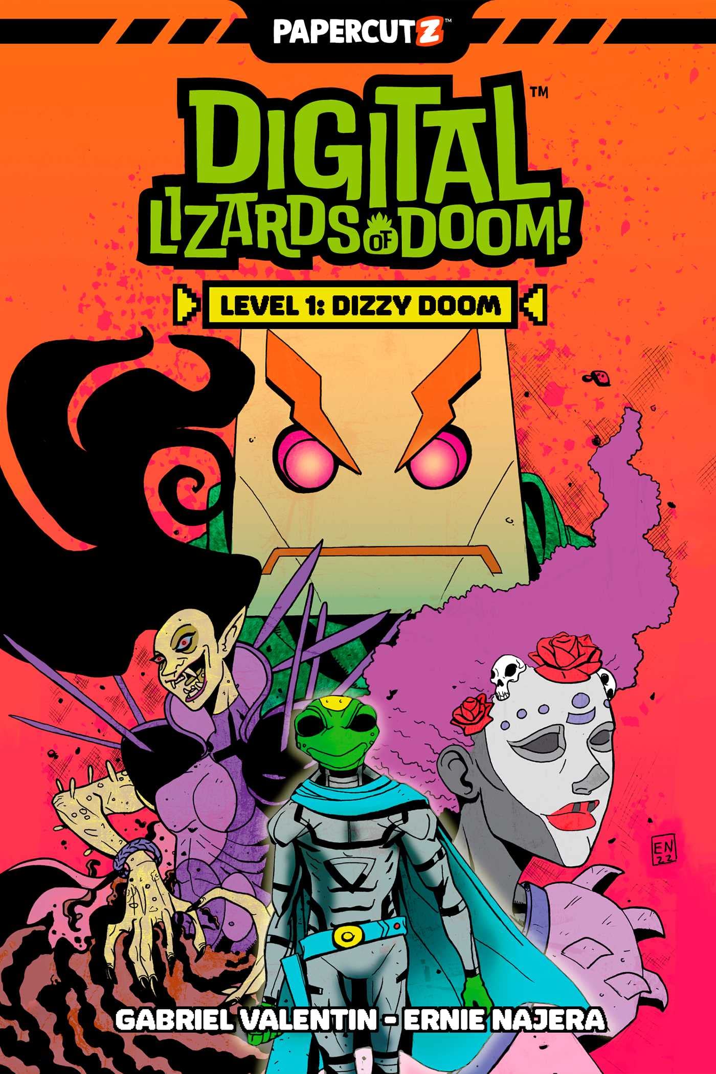 jaquette album Digital Lizards of Doom Vol. 1: Dizzy Doom (Volume 1)
