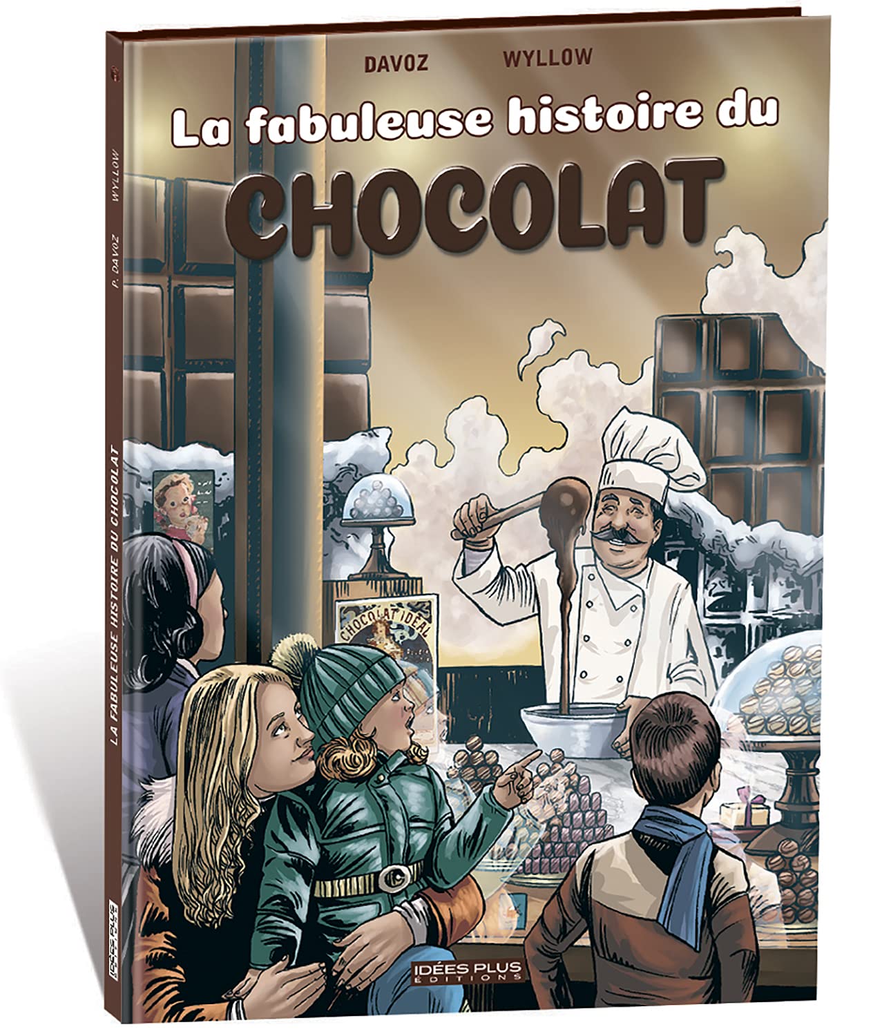 jaquette album La fabuleuse histoire du chocolat