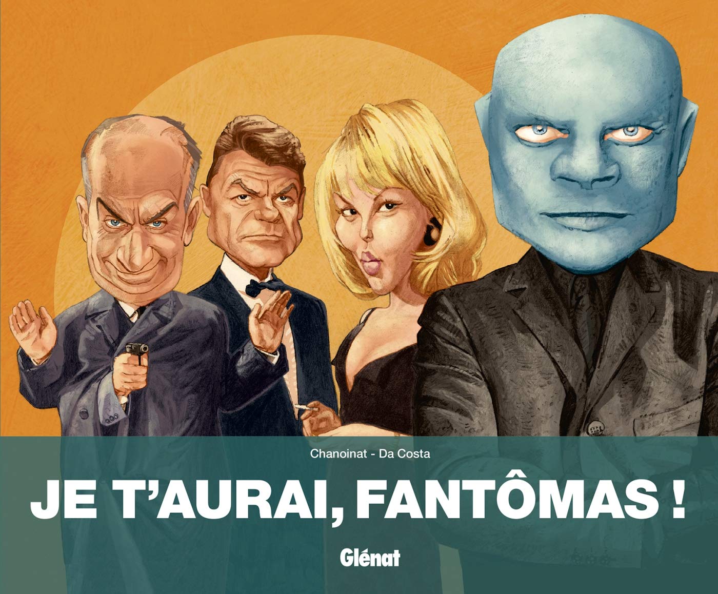 jaquette album Je t'aurai, Fantomas !