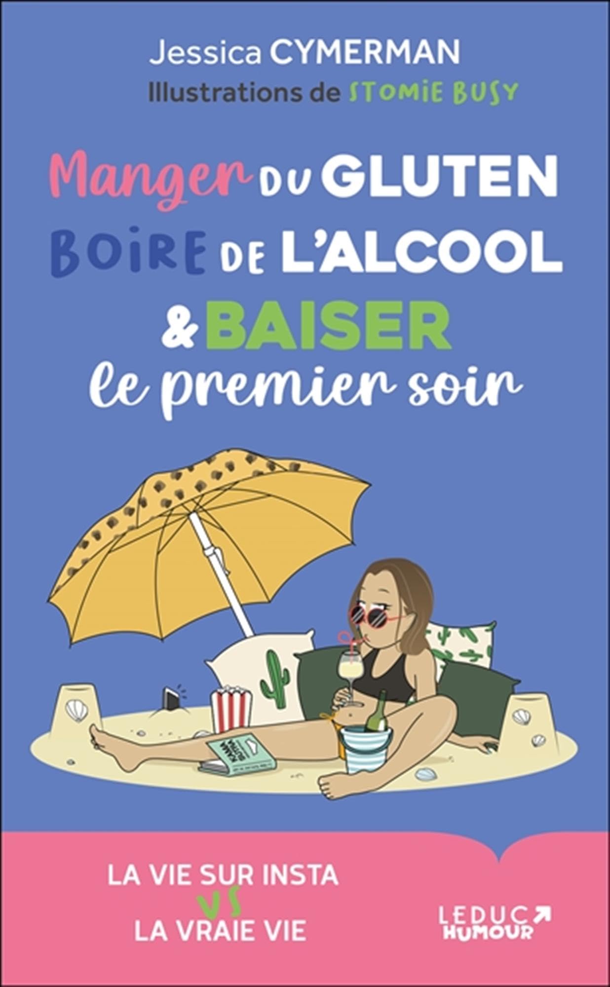 jaquette album Manger du gluten, boire de l'alcool et baiser le premier soir