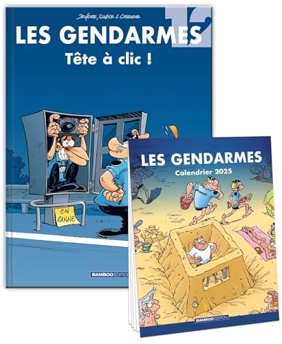 jaquette album Les Gendarmes Tome 12 - Tête À Clic ! - Avec Un Calendrier 2025 Offert