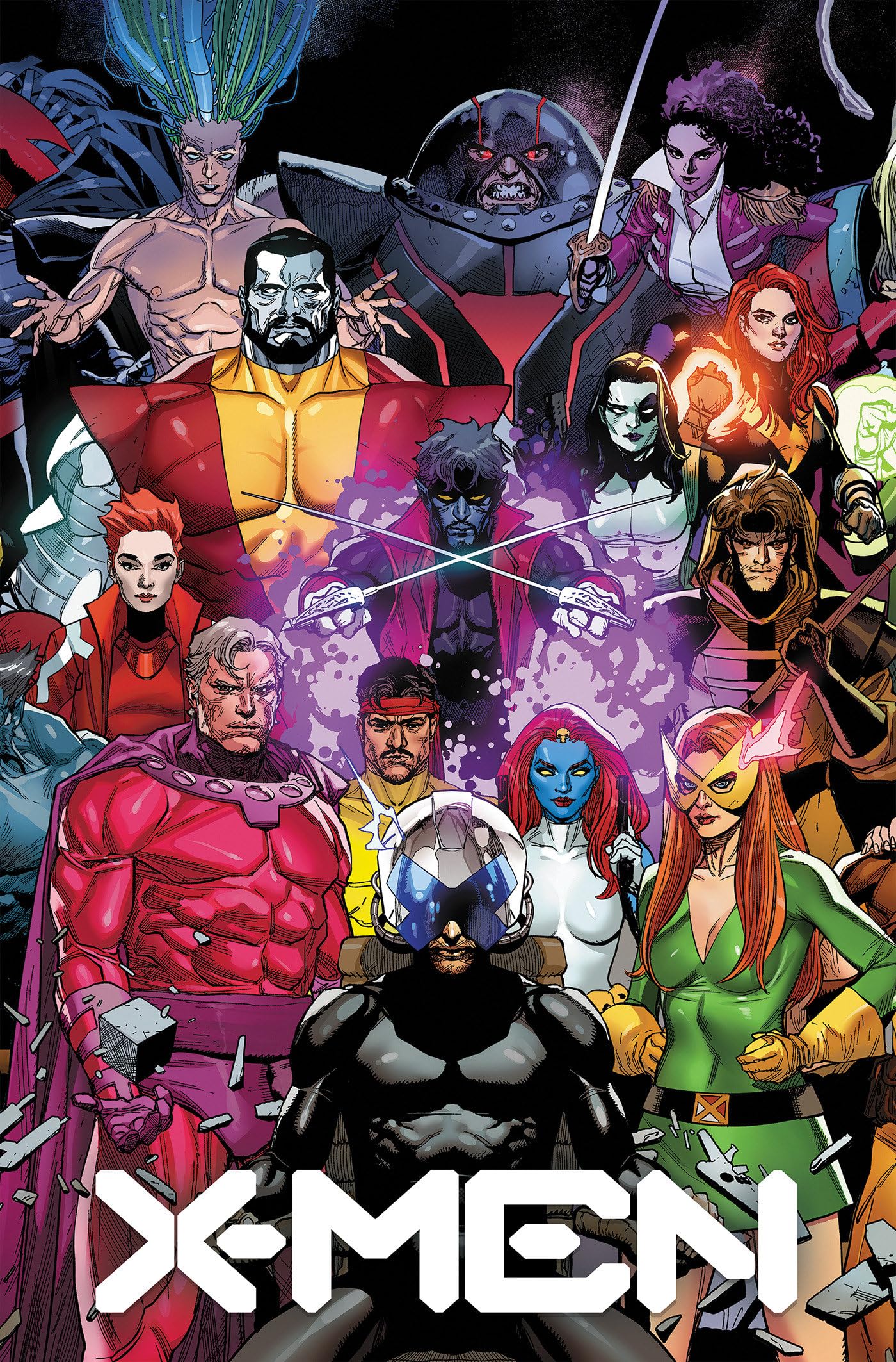 jaquette album X-Men: Age Of Krakoa By Kieron Gillen Omnibus Leinil Yu Cover
