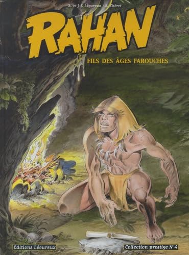 jaquette album Rahan Tome 4 - Le Combat De Pierrette - Le Trésor De Bélesta