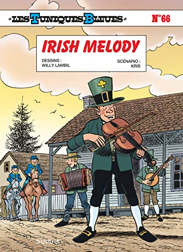 jaquette album Les Tuniques Bleues Tome 66 - Irish Melody